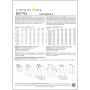Naaipatroon Butterick 5792 nachkleding, Gr. 32-40, Dui/En/Fr