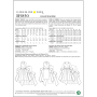 Patron Butterick 5850 robe, taille 42-50, en français