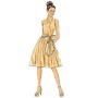 Patron Butterick 5850 robe, taille 42-50, en français