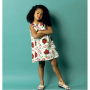 Patron Butterick 5876 robe enfant, taille 104-122, en français