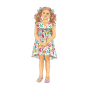 Patron Butterick 5876 robe enfant, taille 104-122, en français