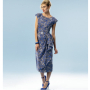 Patron Butterick 5880 robe rétro, taille 32-40, en français