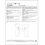 Patron Butterick 5880 robe rétro, taille 40-48, en français