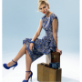 Patron Butterick 5880 robe rétro, taille 40-48, en français