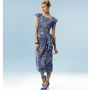 Patron Butterick 5880 robe rétro, taille 40-48, en français