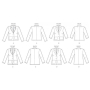 Schnittmuster Butterick 5926 Blazer, Gr. 34-42
