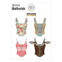 Naaipatroon Butterick 5935 historisch korset, maat 38-46, Dui/En/Fr