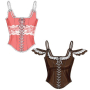 Naaipatroon Butterick 5935 historisch korset, maat 30-38, Dui/En/Fr