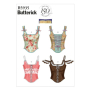 Naaipatroon Butterick 5935 historisch korset, maat 30-38, Dui/En/Fr