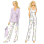 Naaipatroon Butterick 5963 combinatie, maat 40-48, Dui/En/Fr