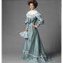 Patron Butterick 5970 robe historique, taille 34-42, en français