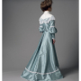Patron Butterick 5970 robe historique, taille 34-42, en français
