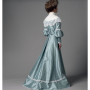 Patron Butterick 5970 robe historique, taille 34-50, en français