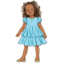 Patron Butterick 6013 robe enfant, taille 98-116, en français