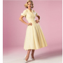 Patron Butterick 6018 robe, taille 32-40, en français