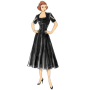 Patron Butterick 6018 robe, taille 40 - 48, en français