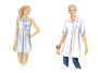 Schnittmuster Butterick 6099 Tunika, Gr. 32-40