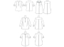 Schnittmuster Butterick 6099 Tunika, Gr. 32-40