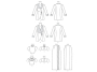 Schnittmuster Butterick 6108 Damenjacke und Rock