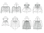 Schnittmuster Butterick 6161 Kinderkleid