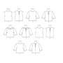 Naaipatroon Butterick 6175 shirt, maat 40-48, Dui/En/Fr