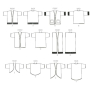 Naaipatroon Butterick 6176 kimono, maat 32-40, Dui/En