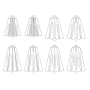 Naaipatroon Butterick 6179 Broek en rok, maat 32-40, Dui/En/Fr