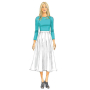Naaipatroon Butterick 6179 Broek en rok, maat 32-40, Dui/En/Fr