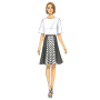 Naaipatroon Butterick 6179 broek en rok, maat 40-48, Dui/En/Fr