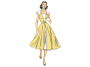 Patron Butterick 6211 robe, en français