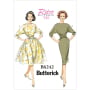 Patron Butterick 6242 robe, taille 32-40, en français