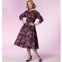 Patron Butterick 6242 robe, taille 40-48, en français