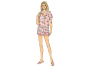 Pattern Butterick 6296 Misses' Nightwear, Dui/En/Fr