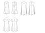 Patron Butterick 6317 robe, en français