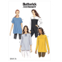 Pattern Butterick 6416 Misses' Tunic, Dui/En/Fr