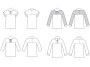 Pattern Butterick 6416 Misses' Tunic, Dui/En/Fr
