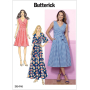 Patron Butterick 6446 robe, taille 32-40, en français