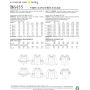 Naaipatroon Butterick 6455 tuniek, Gr. 32-40, Dui/En/Fr