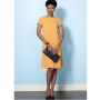 Patron Butterick 6480 robe, taille 40-48, en français