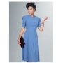 Patron Butterick 6485 robe, taille 40-48, en français