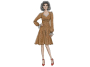 Patron Butterick 6586 robe, en français