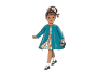 Patron Butterick 6606 robe de poupé, en français