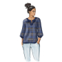 Naaipatroon Butterick 6632 tuniek, maat 40-48, Dui/En/Fr