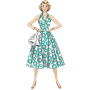 Patron Butterick 6682 robe, taille 40 - 48, en français