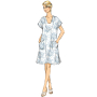 Patron Butterick 6683 tunique, taille 42 - 50, en français