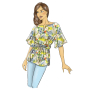 Naaipatroon Butterick 6685 blouse, maat 42 - 50, Dui/En/Fr