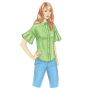 Naaipatroon Butterick 6686 blouse, maat 32 - 40, Dui/En/Fr
