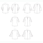 Naaipatroon Butterick 6687 blouse, maat 32 - 40, Dui/En/Fr