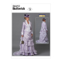 Patron Butterick 6692 robe historique, taille 40 - 48, en français