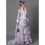 Patron Butterick 6692 robe historique, taille 40 - 48, en français